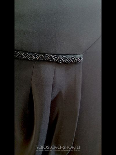 Юбка на кокетке с запахом