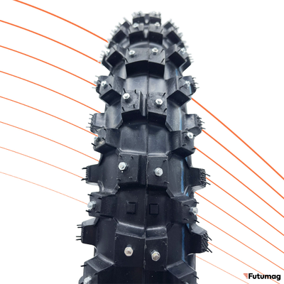 Покрышка шипованная зимняя 16x3 для электровелосипедов Monster / Minako monster , dimax monster , virus monster, Wenbo monster