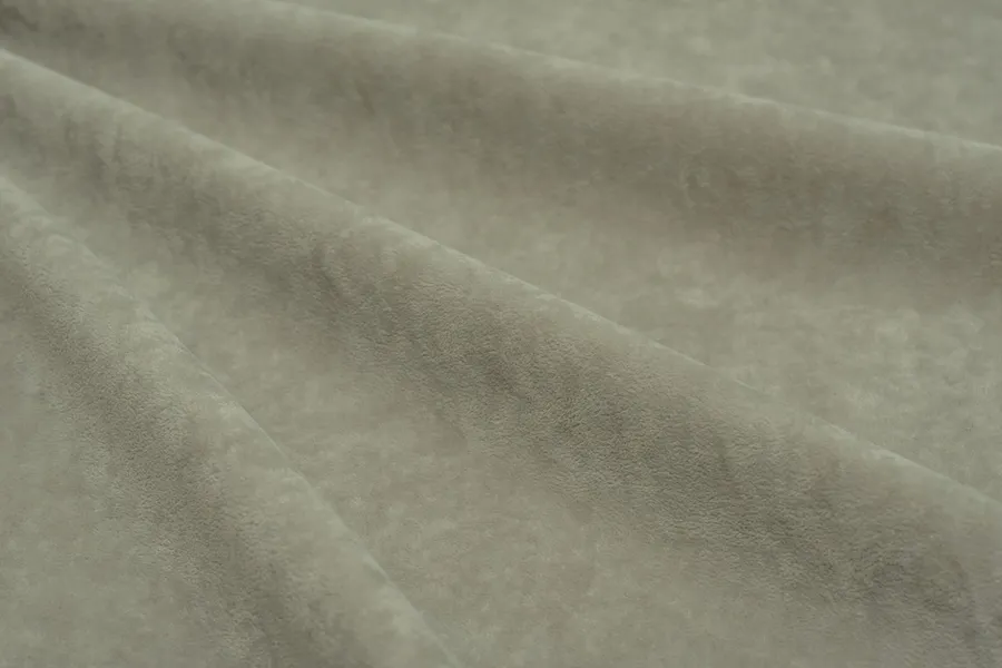 (РАМ) Флок "Хаски" (Haski) - soufle.

Состав: основа 85 % поллиэстр, 15% коттон, ворс 100 % нейлон.
Плотность: 299 г/кв.м.
Устойчивость к истиранию: 60 000 циклов.
Ширина: 140 см ± 2 см.

Внимание! Цвет материала может быть искажен настройками монитора.