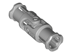 Technic, Universal Joint 3L, Light Bluish Gray (62520c01 / 4525904 / 6321309 / 6335279)