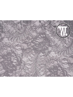 Гипюр-стрейч, цв. Светло-серый