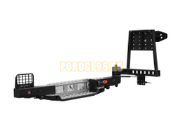 Задний силовой бампер серии Трофи на Land Rover Defender I 1983-2016 (03.112.02)