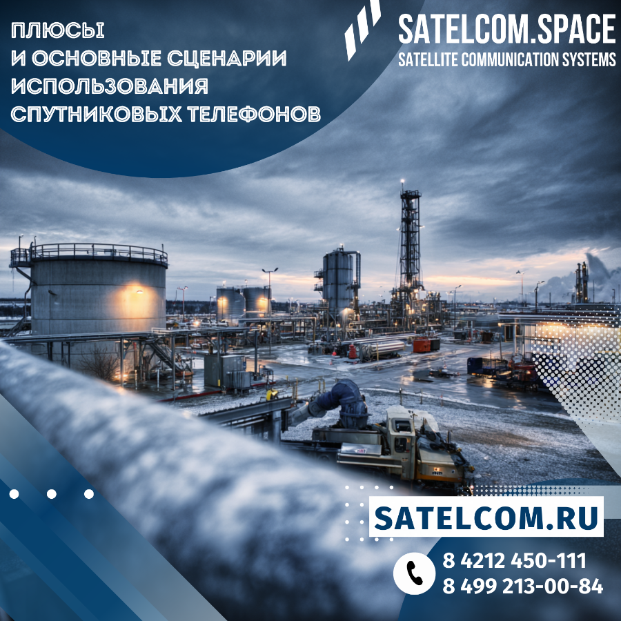 Плюсы и основные сценарии использования спутниковых телефонов
