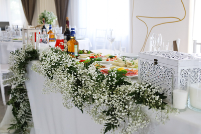 Декор стола "Воздух"