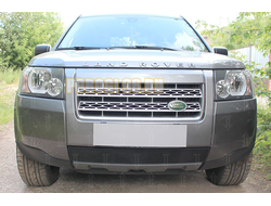 Защита радиатора Land Rover Freelander II 2006-2010 black