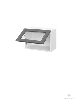 Кельн модульная кухня Шкаф верхний горизонтальный со стеклом ШВГС 500