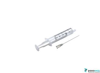 Шприц одноразовый стерильный Vogt Medical 2PC 5мл с приложенной иглой 22G 1 1/2" (0,7*40мм)