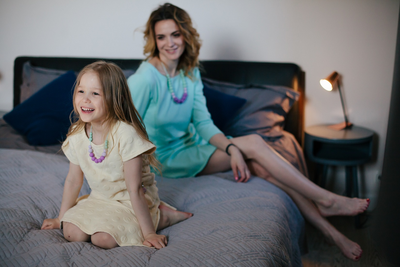 Лаванда мама+дочка