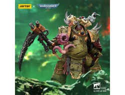 Терминатор Савана Смерти (Warhammer 40K) - КОЛЛЕКЦИОННАЯ ФИГУРКА 1/18 Death Guard Deathshroud Terminator 2 (JT02595) - JOYTOY