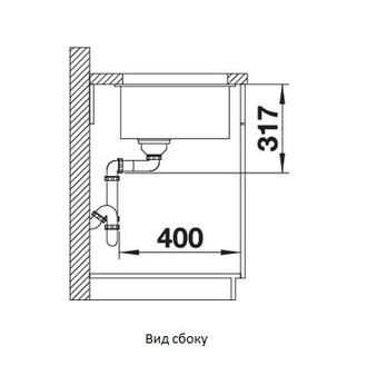 Мойка Blanco ETAGON 700-U, 525171