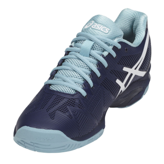 Кроссовки ASICS GEL-SOLUTION SPEED 3 голубой/белый  E650N-4901  (Размер: 10,5)