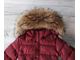 М. 499 Пальто удлиненное Moncler бордовое (92)