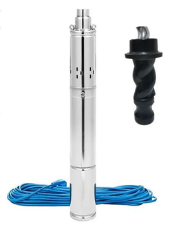 Винтовой погружной насос  BELAMOS 3SP - 60/1.8 (Ø-75 мм, 28 л/мин, Н-68 м, каб.15 м)