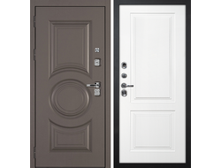 Входная дверь Плаза с панелью Смальта-Лайн 4 эмаль