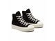 фирменные Черные кеды Converse All Star Lift Cozy Utility высокие на платформе 573211C