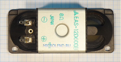 динамик EAS-12D600B 8 OHM (120X50mm)