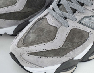 New Balance 9060 Grey Beige Inside С Мехом