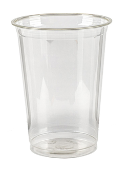 Стакан прозрачный ПЭТ, 400мл