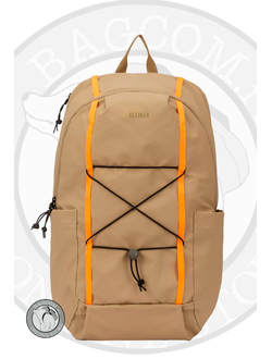 Elliker Keswik Zip Top Backpack 22L Sand вид спереди