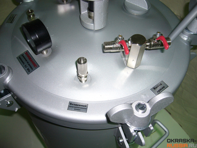 Красконагнетательный бак БК-80 (80 литров) без краскораспылителя для краски