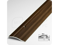 Порог разноуровневый Лука ПР 02.2700.094 Венге