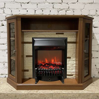 Электрокамин Харвард NT M1 с очагом Fobos