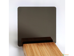 Монолитный поликарбонат Лист П/К 3050*2050 2UV, 3 мм, бронза тёмная (Novattro/Новаттро)