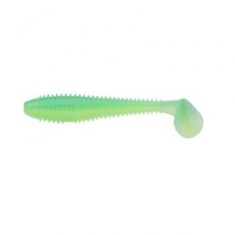 Приманка силиконовая Keitech Swing Impact FAT 3.8" EA#11 Lime Chartreuse Glow