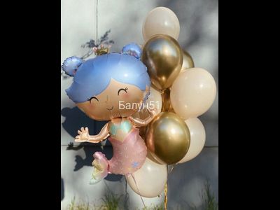 10 шаров на грузе + фигура