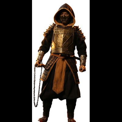 Скорпион, Ханзо Хасаши (Mortal Kombat 2021) - Коллекционная ФИГУРКА 1/6 Representative from Hell—Warrior Scorpion (EX049) - POPTOYS