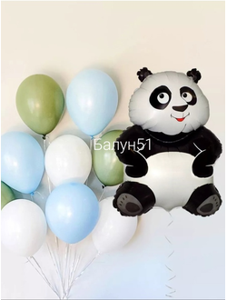 10 шаров на грузе + фигура