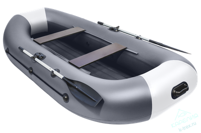 Лодка ПВХ Мастер Лодок Таймень LX290НД Графит / Св.Серый