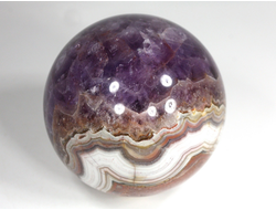 Шар Аметист, Агат, Бразилия (60 мм, 335 г) №29720