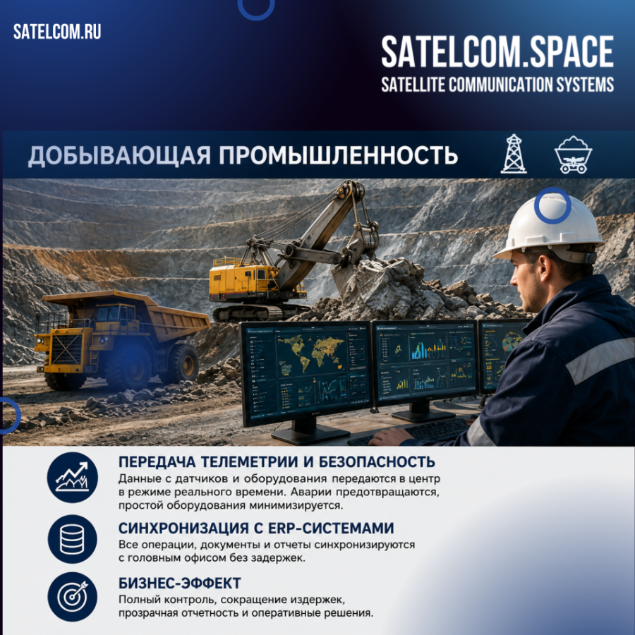Добывающая промышленность. Нервная система цифрового месторождения 