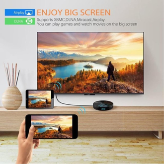 Смарт ТВ Орбита OT-DVB20 Android , Wi-Fi ( чёрная )