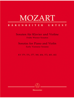 Mozart Sonatas for Piano and Violin (Early Viennese Sonatas)