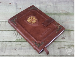 блокнот купить, подарок руководителю, ежедневник с гербом, блокнот ручной работы, ежедневник купить