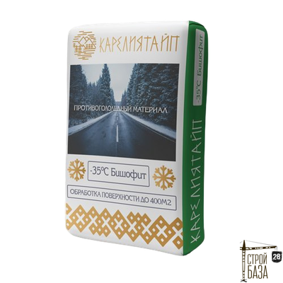 Реагент КарелияТайп Бишофит - 35°C мешок 25 кг