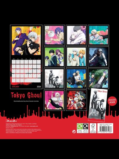 Tokyo Ghoul Official Календарь 2024