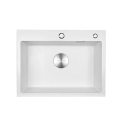 Мойка 65*45 мм НАНО-БЕЛЫЙ, AVIVA