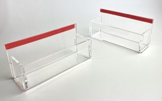 Комплект (2 шт.), визитница со скотчем, POSTUFF