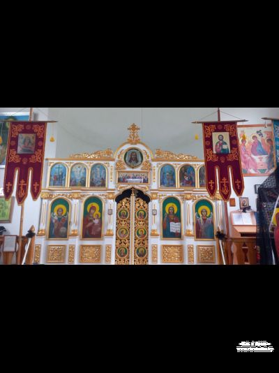 Реставрация резного декора иконостаса