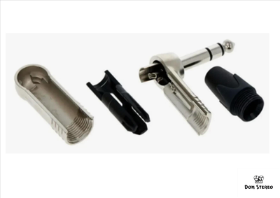 Neutrik NP3RX угловой кабельный разъем Jack 6,3мм (стерео)