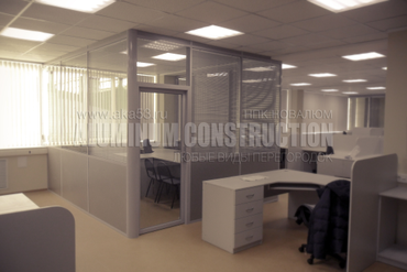 Офисные стационарные перегородки 
Великий Новгород, Нехинская, 61