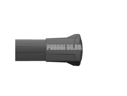 Багажник на крышу автомобиля LUX SCOUT-2 черный для JAC T9 2024-