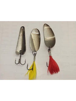 Блесна колебалка простая 7гр №3 (ручная работа) 1шт.