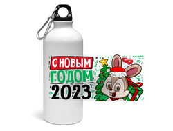 Спортивная бутылка год Кролика №34