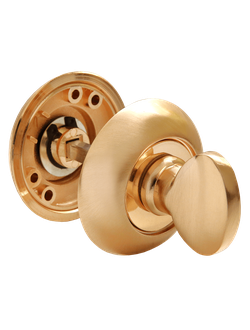 Завертка сантехническая Rucetti RAP WC SG/GP Цвет - Матовое золото/золото