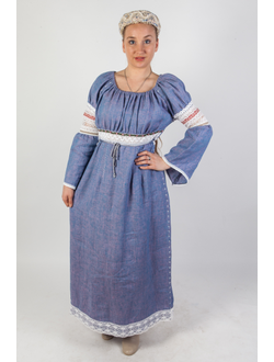 Платье льняное "На любовь"