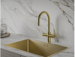 Система мгновенного кипячения воды 4в1 AQUAHOT MILAN LG (светлое золото)